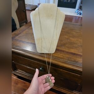 Gold Tassel Necklace